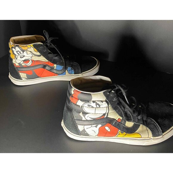 Vans X Disney SK8-Hi Mickey and Friends Mens 8.5 Shoes w/ Box Sneakers - Picture 5 of 13